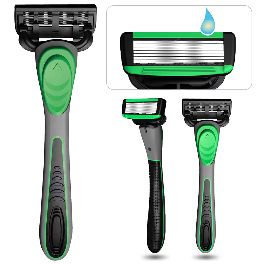 SHAPU Blades Rasiermesser-Set für Herren, mit austauschbaren Klingen - Bild 2