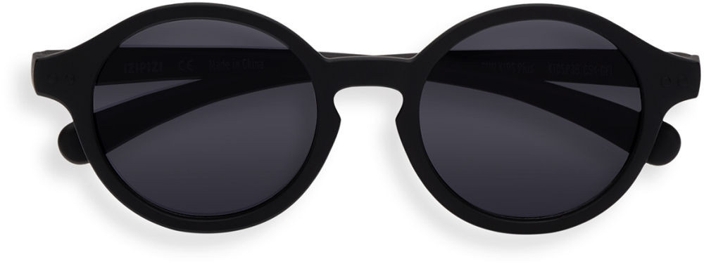 Izipizi Sun Kids Plus Sonnenbrille, Vollrand, Round, Black, Kunststoff - Bild 1