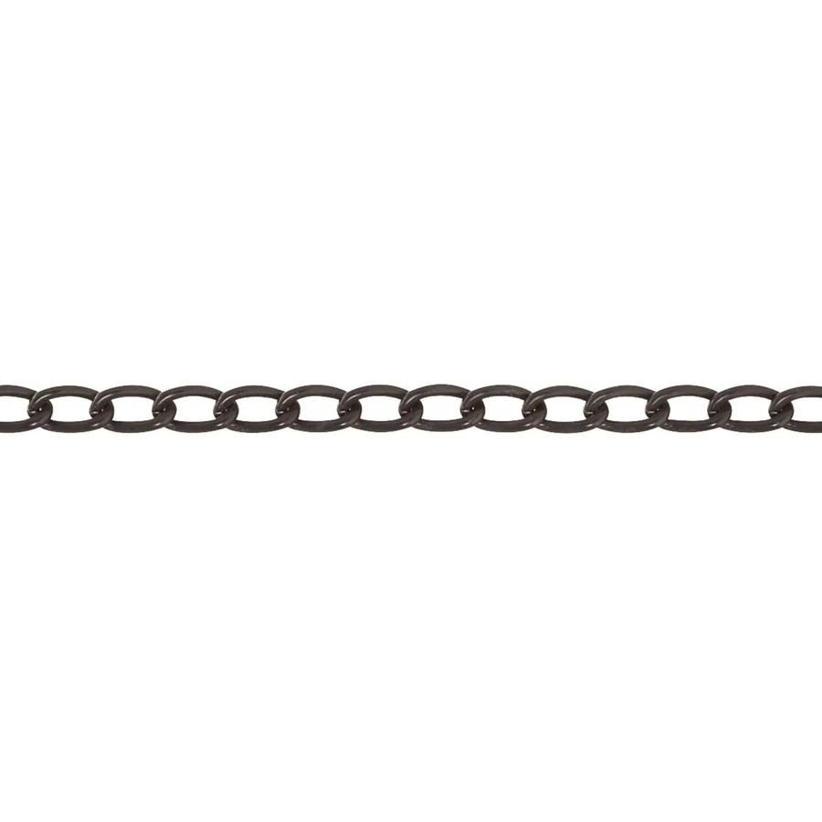 Conacord Panzerkette aus Stahl in Schwarz, Ø 2 mm x 10 mm, Meterware - Bild 2