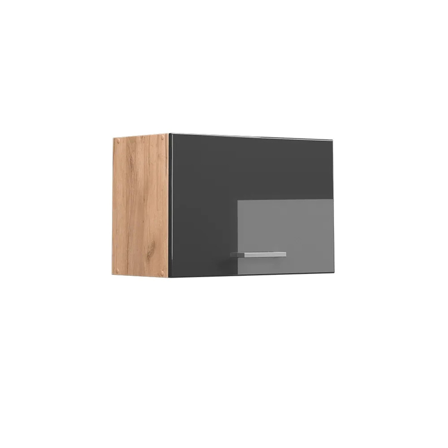 Vicco Hängeschrank R-Line Küchenschrank Anthrazit Gold Hochglanz B: 60 cm, H: 40 cm, T: 31 cm - Bild 3