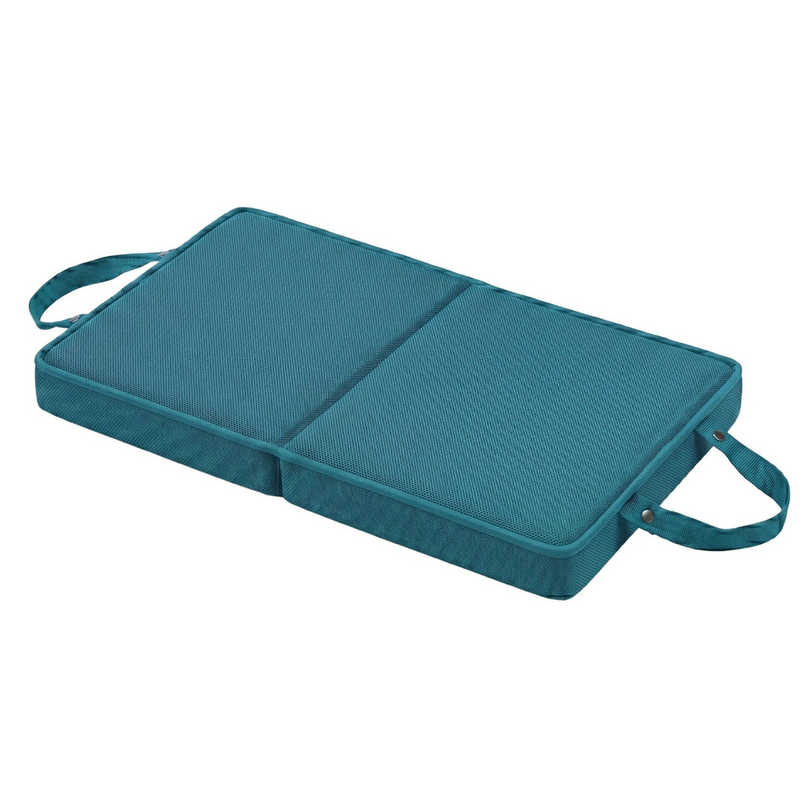 Relaxdays Garten Kniematte aus Neomaterial in Dunkelgrün, faltbar und stoßdämpfend, B/T/H: 61,0 x 34,0 x 6,0 cm - Bild 2