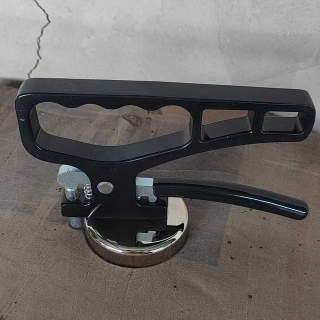 XMSJ Schwerlast-Magnetisches Aufnahmewerkzeug in Schwarz mit 65 kg Tragkraft für Stahlplatten und Laserschneiden - Bild 1