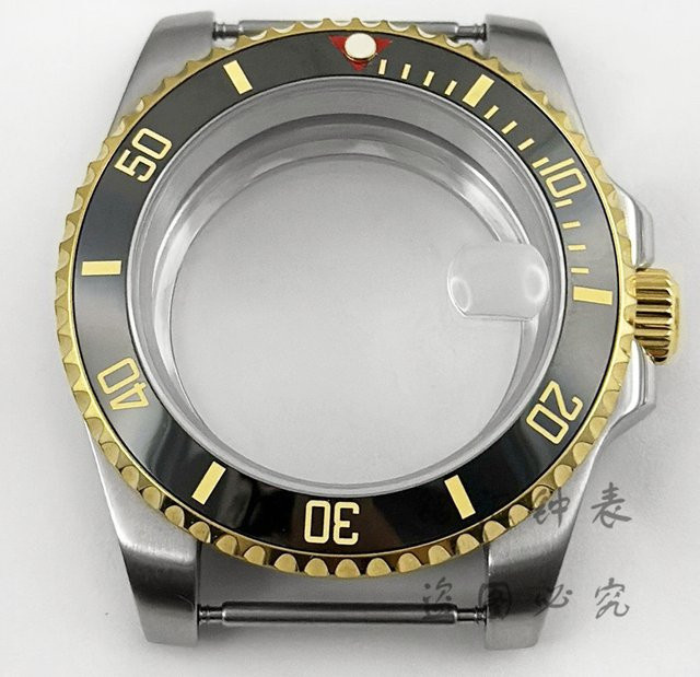 LIYAN Uhrenzubehörgehäuse Edelstahl, 40 mm, Unisex - Bild 1
