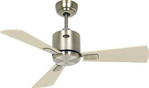 CasaFan ECO NEO III 92 MA-AH/BU WiFi Deckenventilator in Ahorn/Buche mit Messing-antik, Fernbedienung, Timer und Winterbetrieb, Gold/Beige - Bild 1