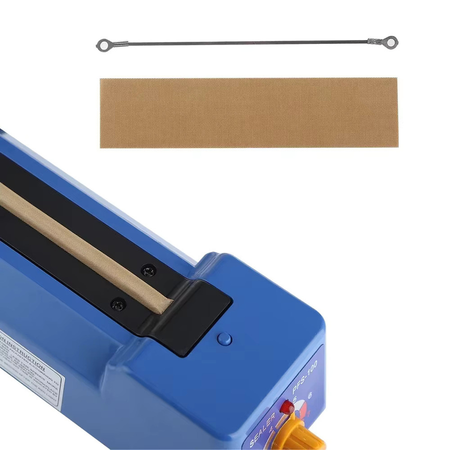 Manuelle Heißsiegelmaschine Impulse Sealer in Blau für Plastiktüten bis 20,3 cm Breite - Bild 6