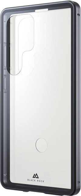 Samsung Galaxy S25 Ultra 360° Glass Cover Handyhülle in Schwarz und Transparent - Bild 1