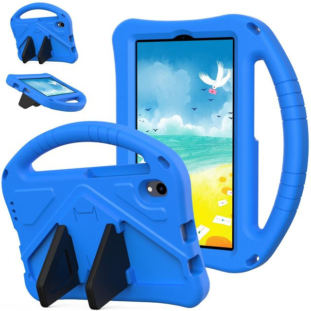 Schutzhülle mit Griff und Ständer für Walmart ONN 8,0 Zoll Tablet 5. Generation in Blau - Bild 1