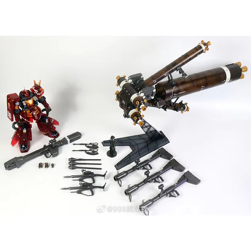 Bandai Psycho Zaku MS-06R MG 1/100 Transparente Version, Bausatz, Plastik - Bild 2