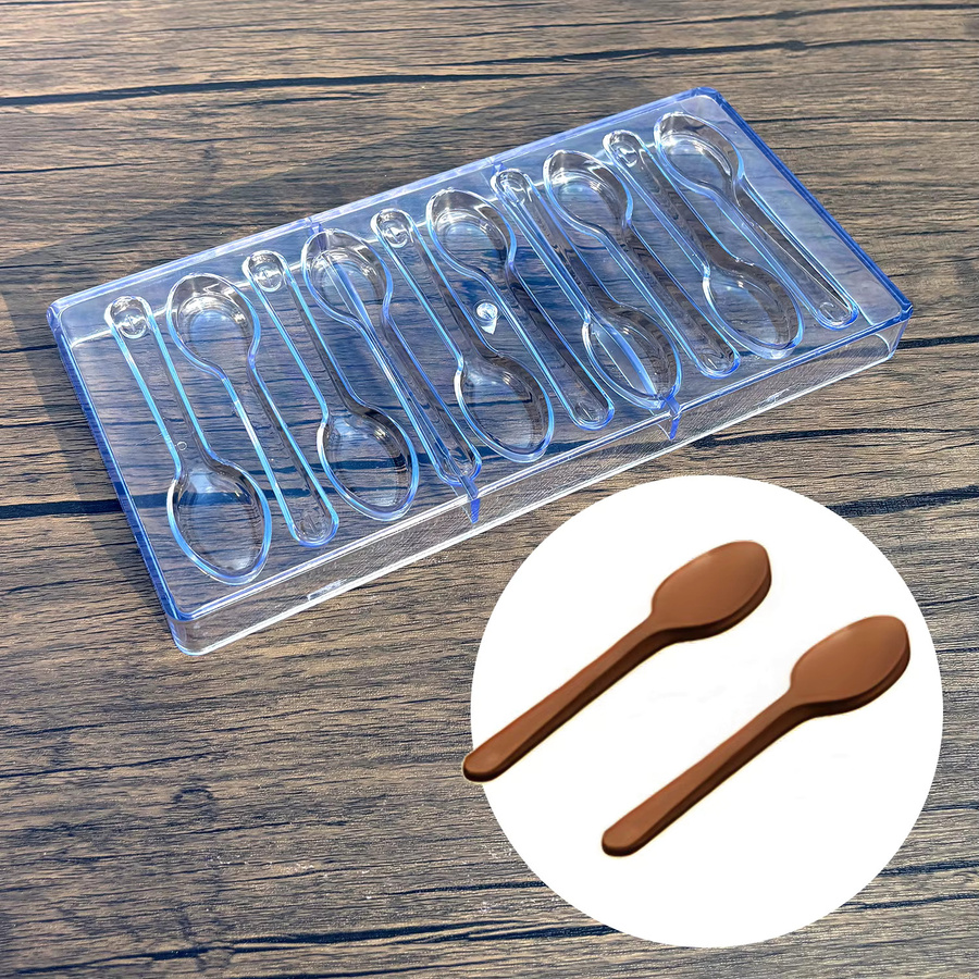 ALICAKE Polycarbonat-Schokoladenform in Transparent, rechteckige Bonbonform für Gebäck und Schokolade - Bild 2