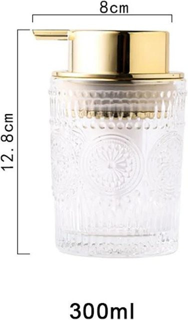 Schaumseifenspender von Yiran Furniture in Weiß, Handwaschbehälter mit Pumpmechanismus, Volumen: 300 ml - Bild 1