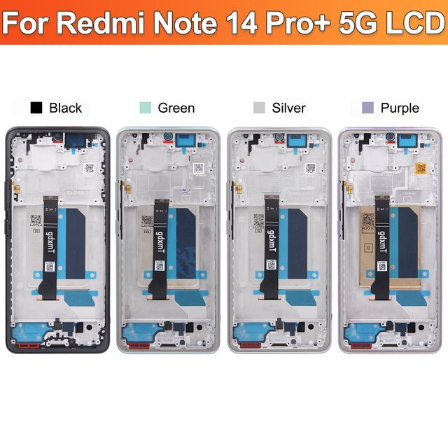 Xiaomi Redmi Note 14 Pro Plus 5G LCD Display mit Touch Screen 6,67 Zoll in Schwarz - Bild 1