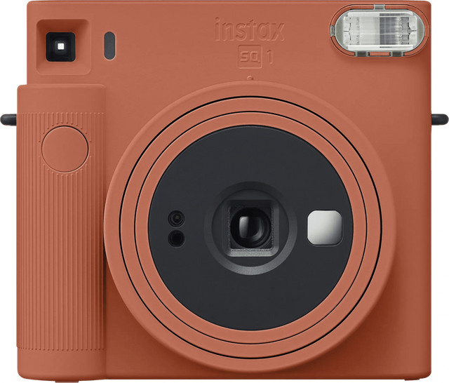 Fujifilm Instax Square SQ1 Sofortbildkamera in Terracotta Orange - Bild 1