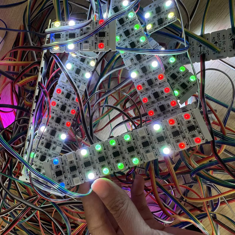 DDDZ RGB LED Set für aufblasbare Drachen in Weiß - Bild 2
