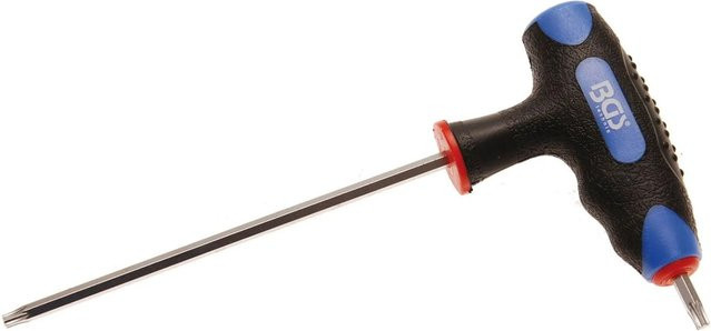 BGS Torx Schraubendreher mit T-Griff und seitlicher Klinge T20 aus Chrom-Vanadium-Stahl - Bild 1