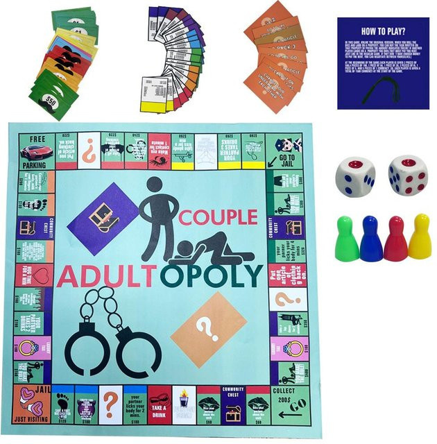 Beziehungskartenspiel Intimitäts-Deckkarten für Erwachsene 18+ - Bild 1