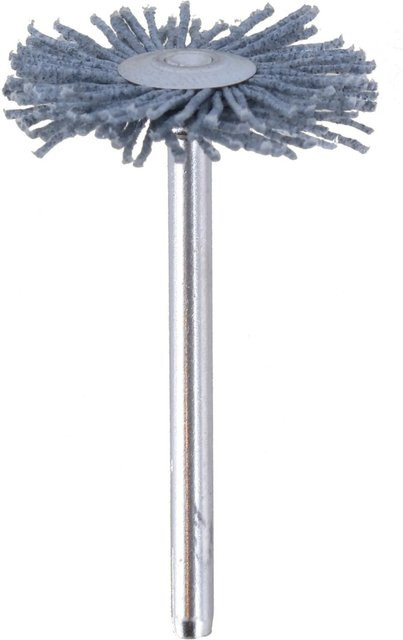 Dremel Hochleistungs-Schleifbürste 26 mm in Grau für Holz, Metall und Lacke - Bild 1