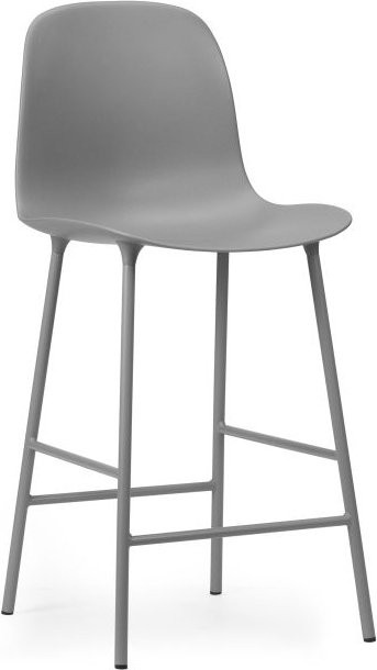 Normann Copenhagen Form Barstuhl aus Stahl in Grey - Bild 1