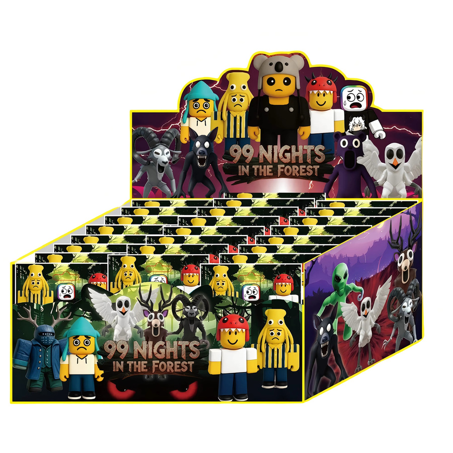 Bandai 99 Nächte im Wald Monster Blind Bag, Hirsch Plüsch-Spielzeug, bunt - Bild 3