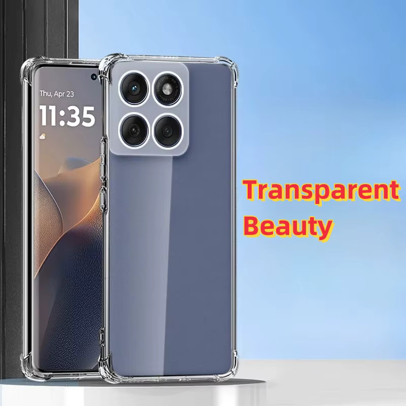 Transparente stoßfeste TPU-Handyhülle für Motorola Moto Edge 60, Moto Edge 60 Pro, Moto Edge 60 Fusion und Moto Edge 50 - Bild 6