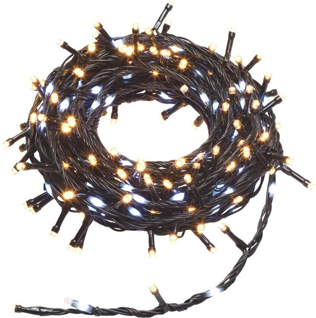 OBI LED Lichterkette mit 248 LEDs in Schwarz und Multicolour mit Timer und CCT-Funktion, Länge: 10,42 m - Bild 1