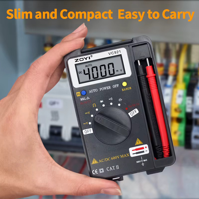 ZOYI VC921 Digitalmultimeter Tragbares Taschen-Minimessgerät Professionelles Elektriker-Reparaturwerkzeug - Bild 3