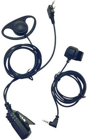 Midland Headset In-Ear Sprechgarnitur AE 34 41634 in Schwarz - Bild 1