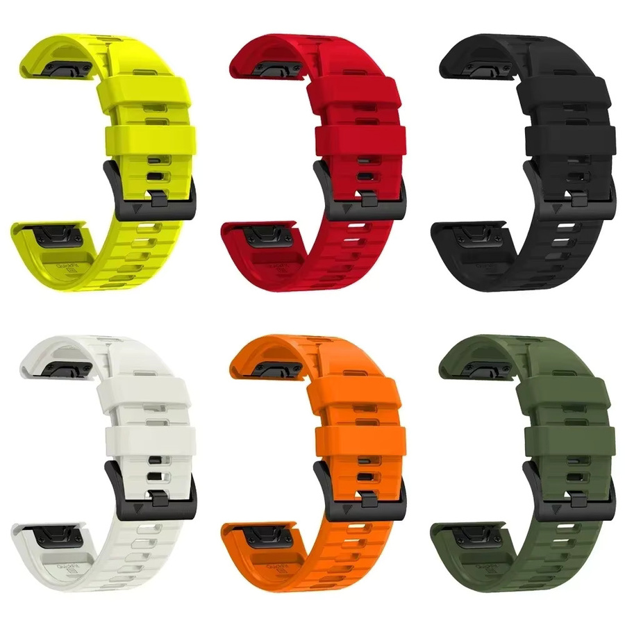 QCTOG Uhrenarmband Silikon, 22mm 26mm, Unisex - Bild 2