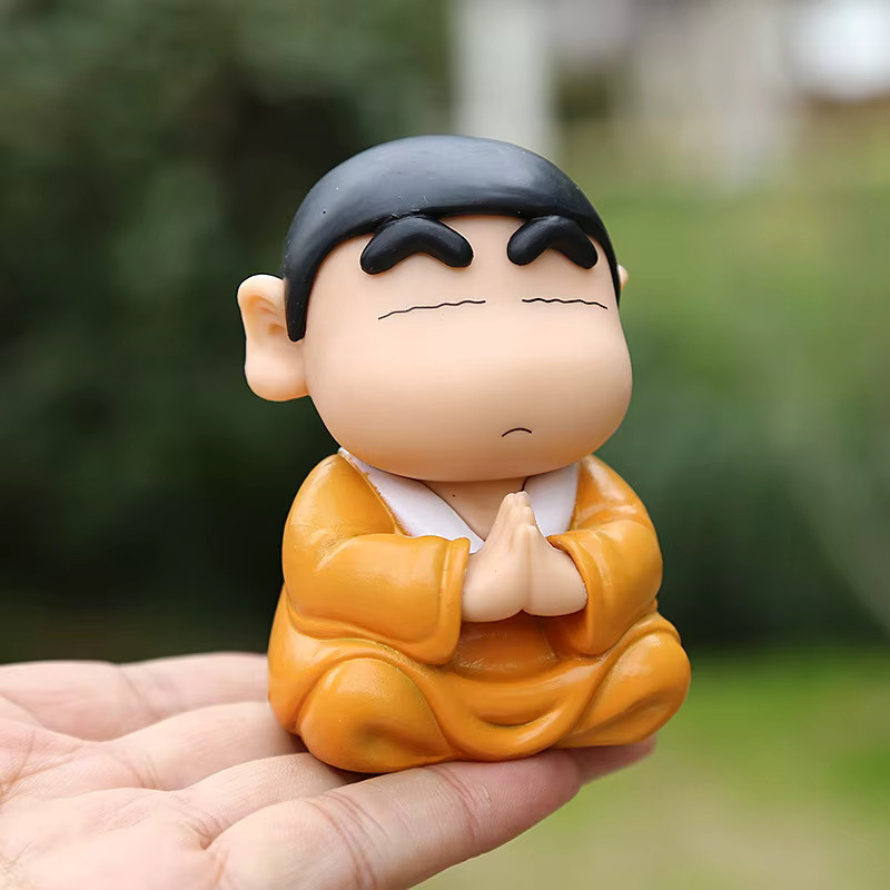 Keeppley Crayon Shin Chan Cos Buddha, Action Figure, Einzelfigur - Bild 3