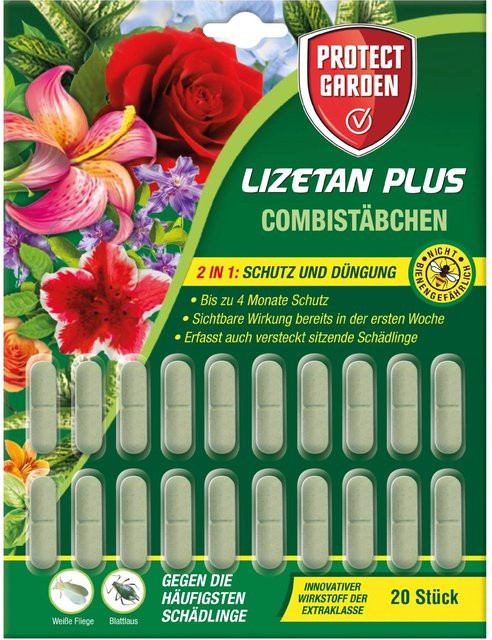 Protect Garden Lizetan Plus Combistäbchen gegen Blattläuse, 20 Stück - Bild 1