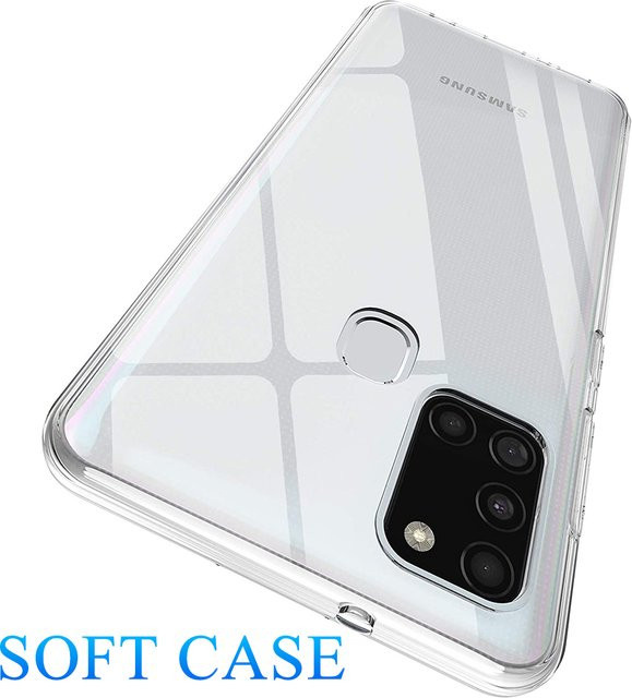 Stoßfeste TPU-Handyhülle in Transparent für Samsung Galaxy A51 A71 A31 A41 A21 A11 A01 Core A21S - Bild 1