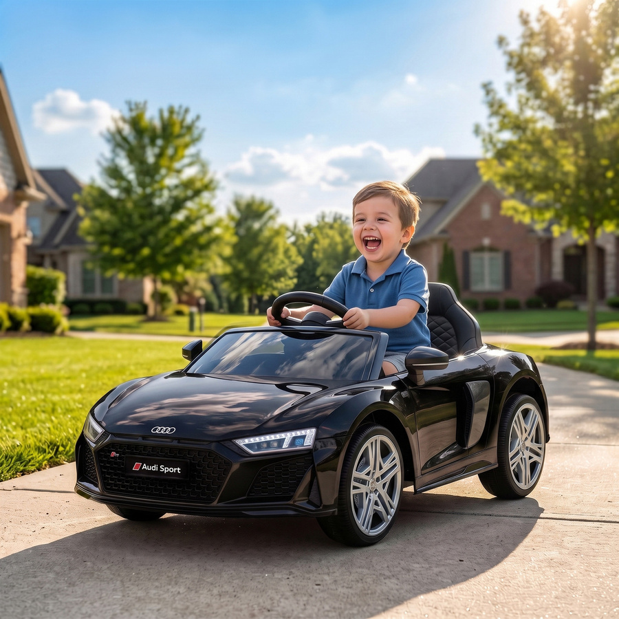 Aosom Kinder Elektroauto, Schwarz, ab 3 Jahre - Bild 2