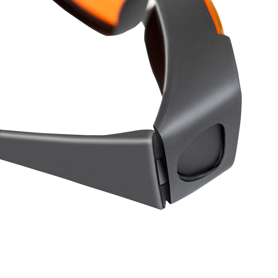 NEJE Laserschutzbrille Orange für UV- und Blaulicht Wellenlängen 190 nm-540 nm sowie 900 nm-1100 nm - Bild 2
