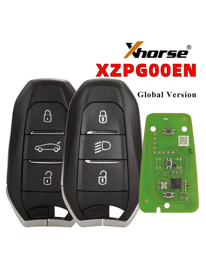 Xhorse XZPG00EN Universal ID46/4A Fernbedienung Auto Schlüssel für Peugeot Citroen DS, Schwarz, Globale Version - Bild 6