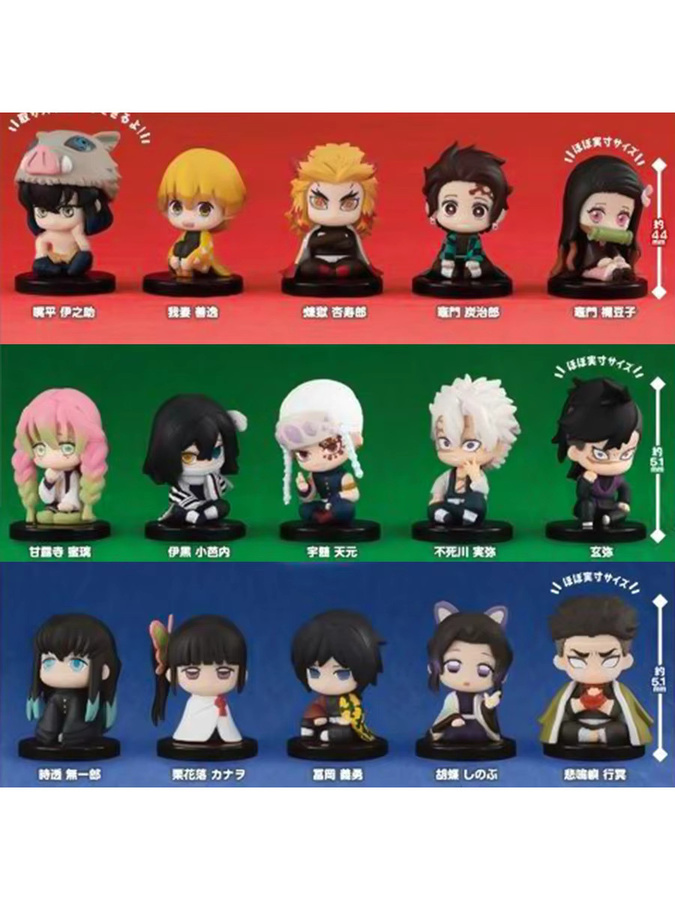 Bandai Demon Slayer Tanjirou Nezuko Actionfigur, Q-Version, Einzelfigur - Bild 7