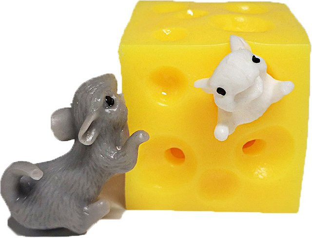muddy Puddles Maus in Käse Anti-Stress Squeeze Spielzeug - Bild 1