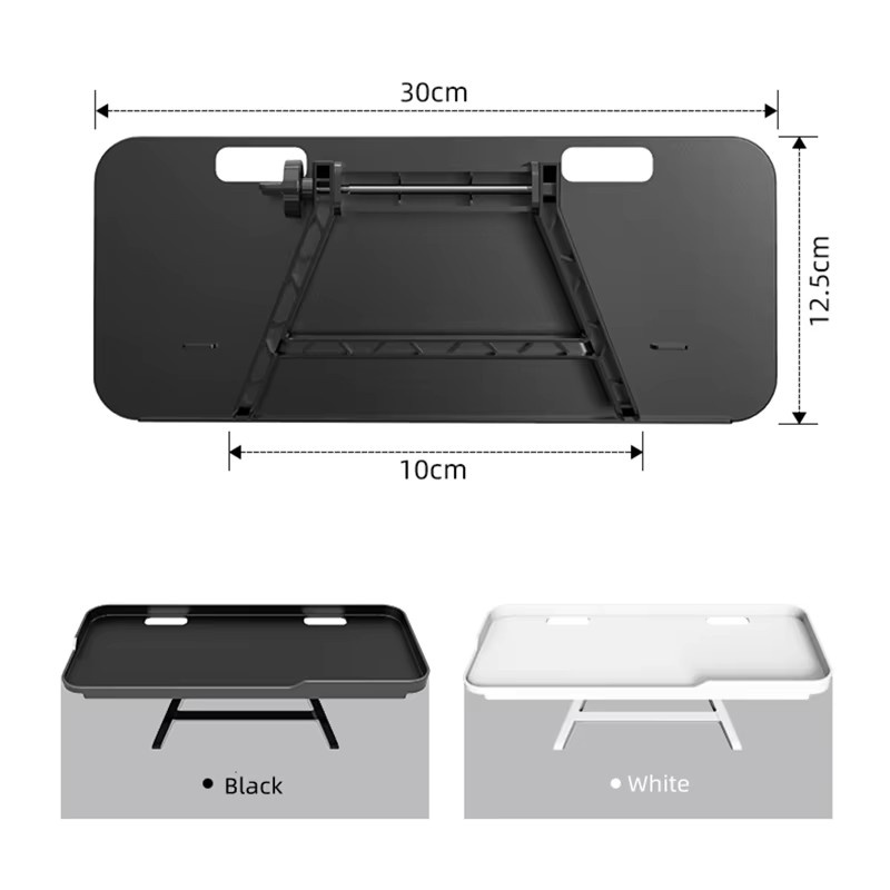 BEISHI Faltbares Desktop-Regal für Monitor, TV und Router in Schwarz oder Weiß, Breite: 30,0 cm - Bild 6
