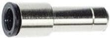 Riegler Reduzierungsstück Value Line aus Messing in Silber, Stutzen 10 mm, Schlauch 6 mm - Bild 1
