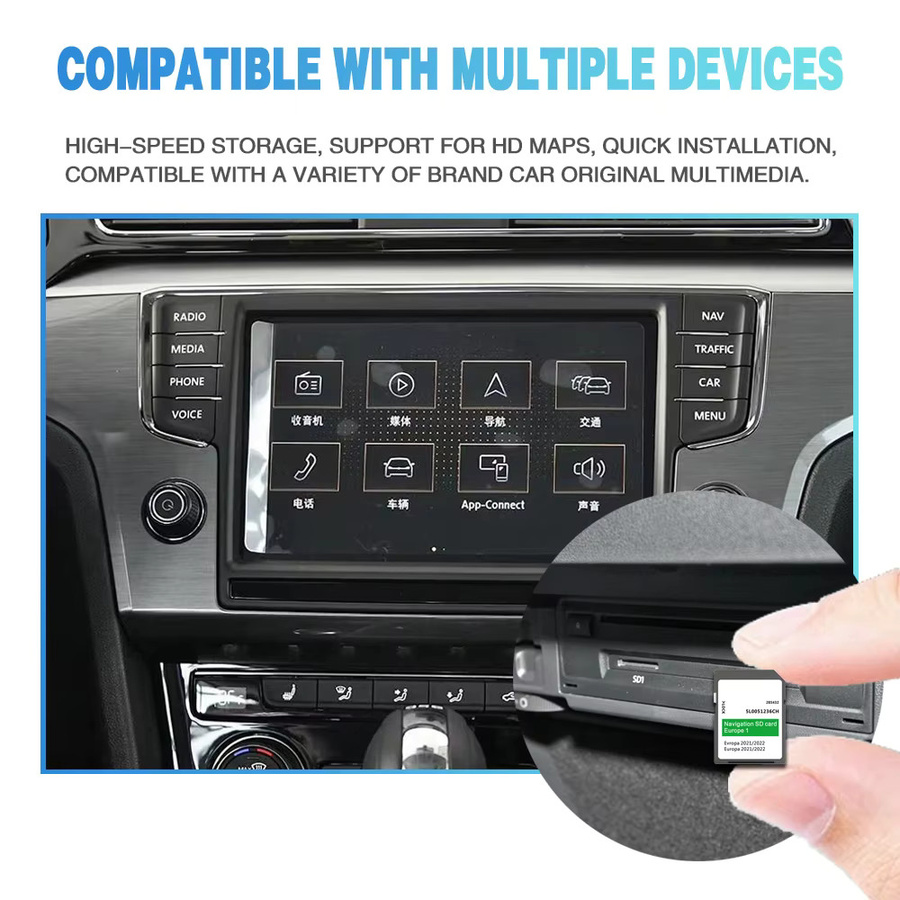 NAVINESA SD-Karte für Renault Megane Clio Laguna Scenic Carminat mit Europa-Kartenmaterial 2025 Version 11.45 GPS Navigation 8201753026 - Bild 3