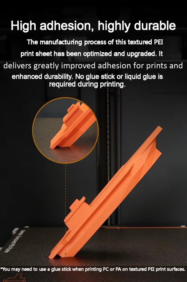 Bambu Lab Texturierte PEI Druck- und Transferplatte mit kreativen Mustern für FDM-3D-Drucker, kompatibel mit X2D, P2S, P1, A1 und X1 - Bild 2