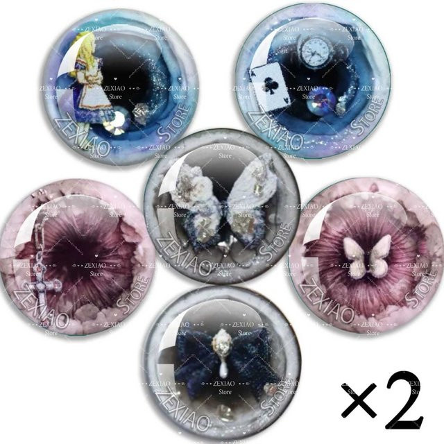 MSCHENGDORIS Blyth Puppenaugen, Glasaugen, 12-teiliges Set, Bunt - Bild 1