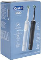Oral-B Vitality Pro D103 Duo Elektrische Zahnbürste, Black/Blue - Bild 1