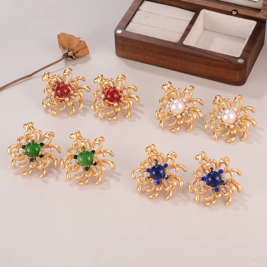 Kovonchy Ohrringe, Gold, Perle, Kristall, Damen - Bild 2