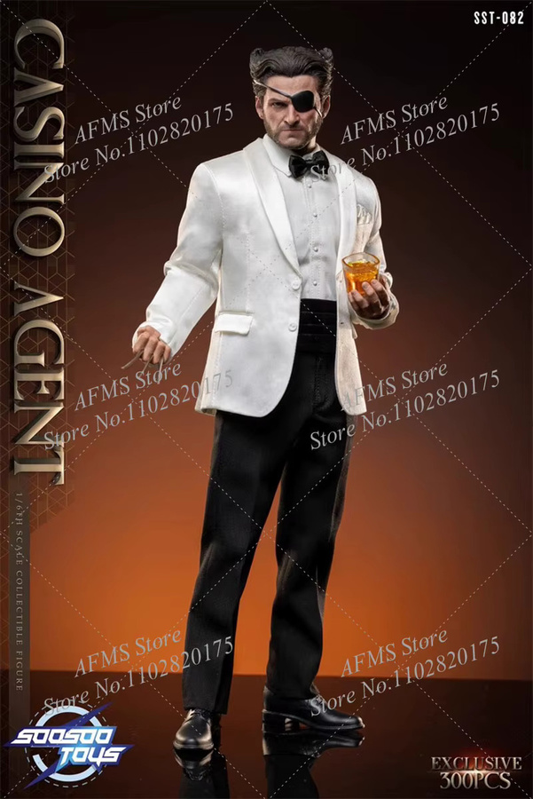 SOOSOOTOYS Wolverine Hugh Jackman Casino-Version, Actionfigur, 12-Zoll - Bild 2