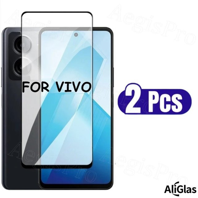2er-Set bruchsicheres gehärtetes Glas Displayschutzfolie für Vivo X100 und Vivo X200 Pro, transparent und kratzfest - Bild 1