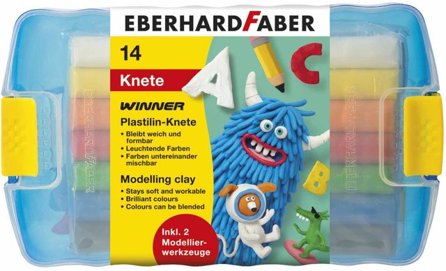 Eberhard Faber Plastilin-Knete Winner Bunt / Mehrfarbig - Bild 1