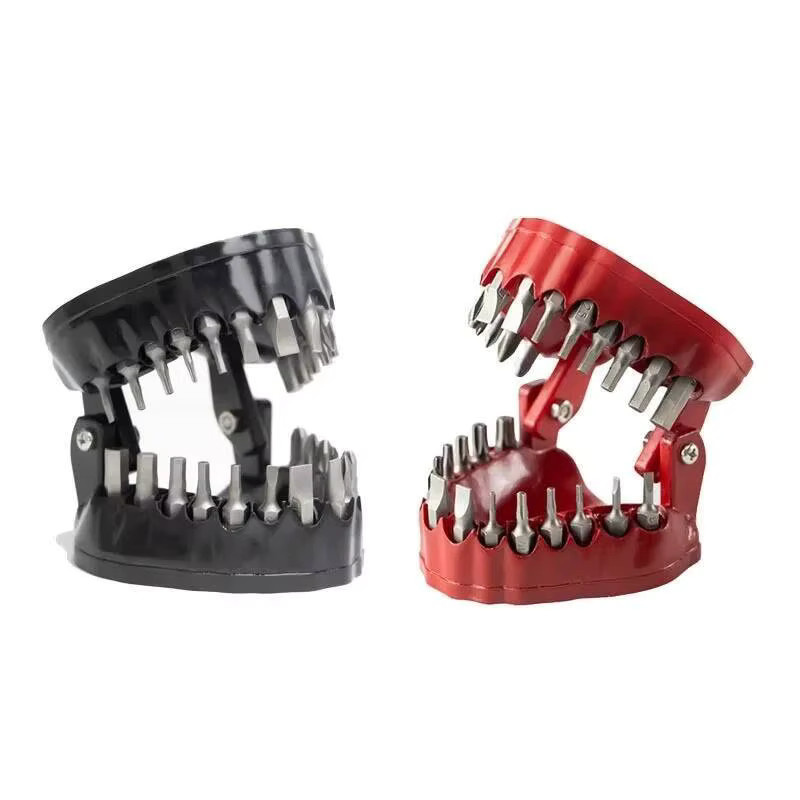 Realmote Lustiger Prothesen-Bohrerhalter für Schraubendreher-Bits, passend für 1/4 Zoll Hex-Bits - Bild 2