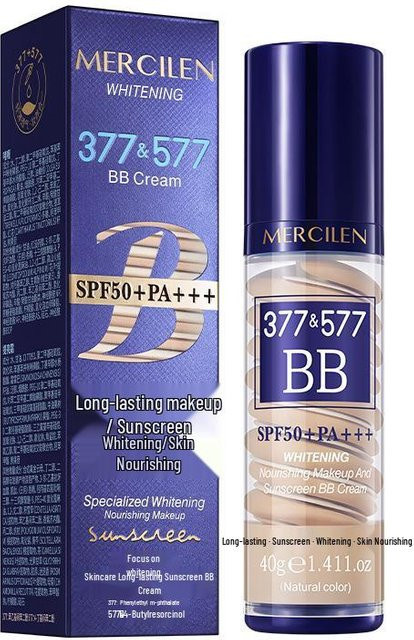 MERCILEN BB Sonnencreme, elfenbein, 40 g, normale Haut - Bild 1