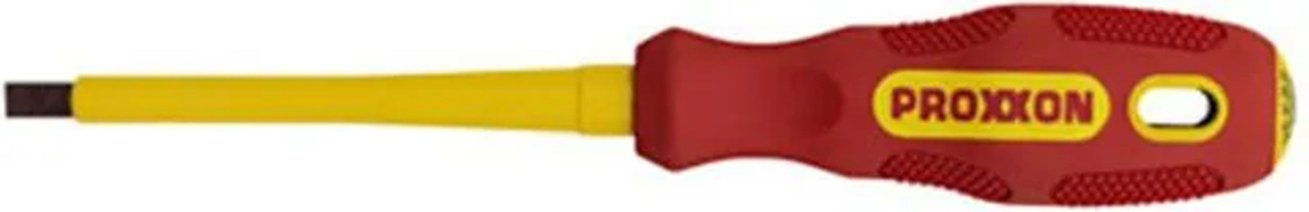 Proxxon VDE Schlitz-Schraubendreher in Rot mit einer Länge von 125 mm - Bild 2