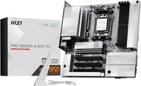 MSI PRO B850M-A WIFI PZ Mainboard AM5 Micro ATX DDR5 Schwarz mit Wi-Fi und Bluetooth - Bild 1
