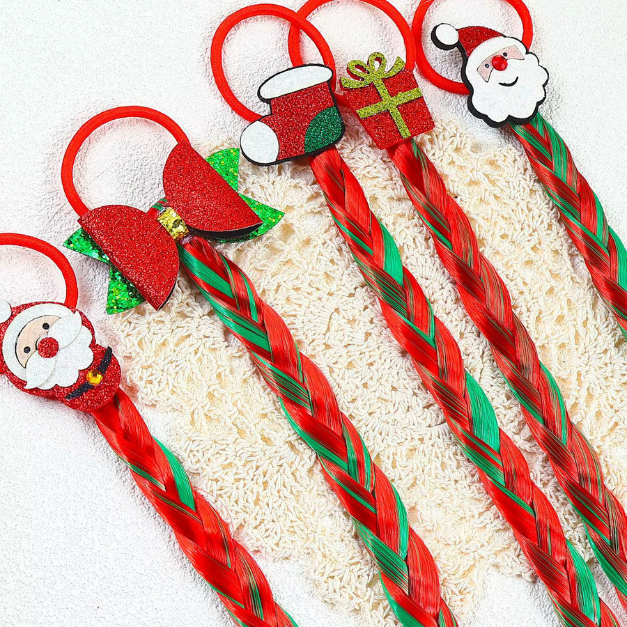 Pferdeschwanz, bunter dekorativer Weihnachtselement - Bild 3